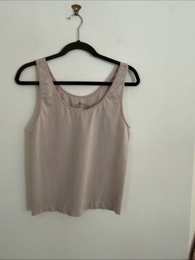 Gilligan & O'Malley Women's Scoop Tank Top - Light Taupe